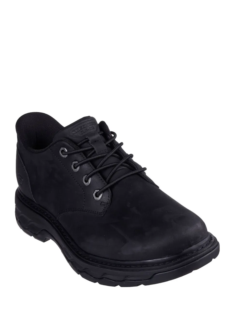 Skechers Black Relaxed Fit Slip-Ins Lockett Gustav Shoes