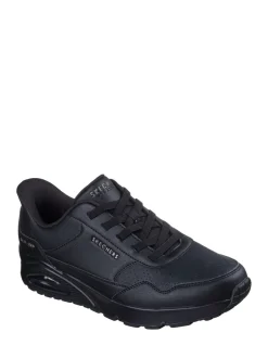 Skechers Black Slip-Ins Uno Banksia Luxe Trainers
