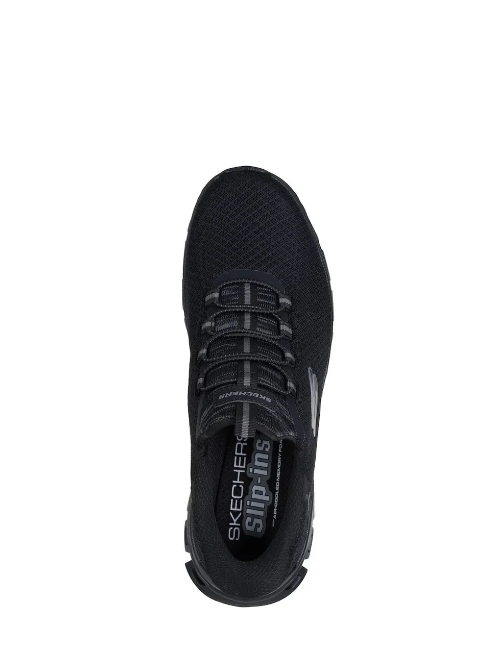 Skechers Black Slip-Ons Glide Step Noxus Trainers