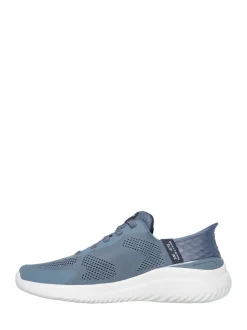 Skechers Blue Chrome Slip-ins Bounder 2.0 Emerged Trainers