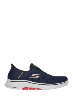 Skechers Blue Go Walk 7 Slip In Trainers