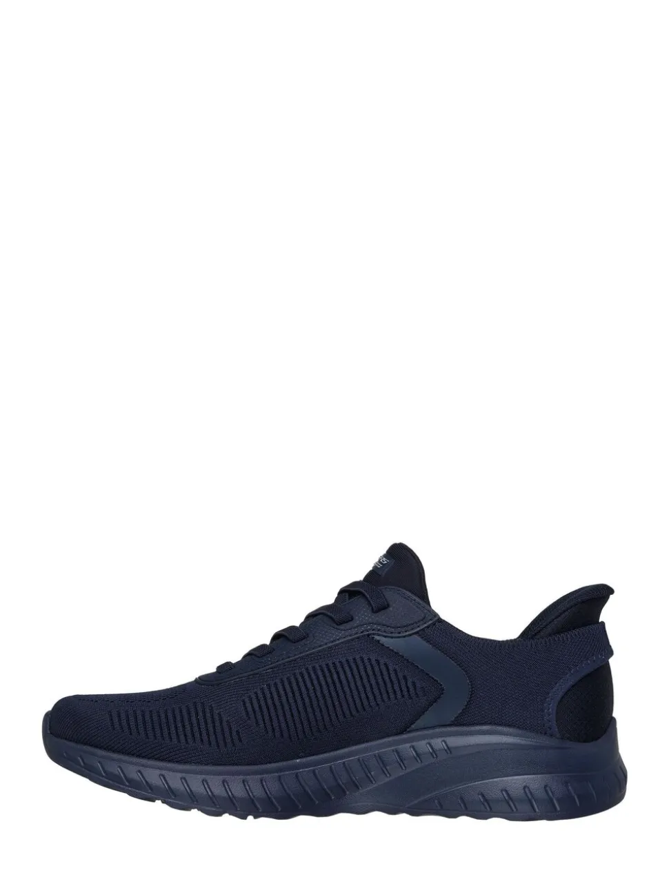 Skechers Blue Slip-ins Bobs Sport Squad Chaos Solid Step Trainers