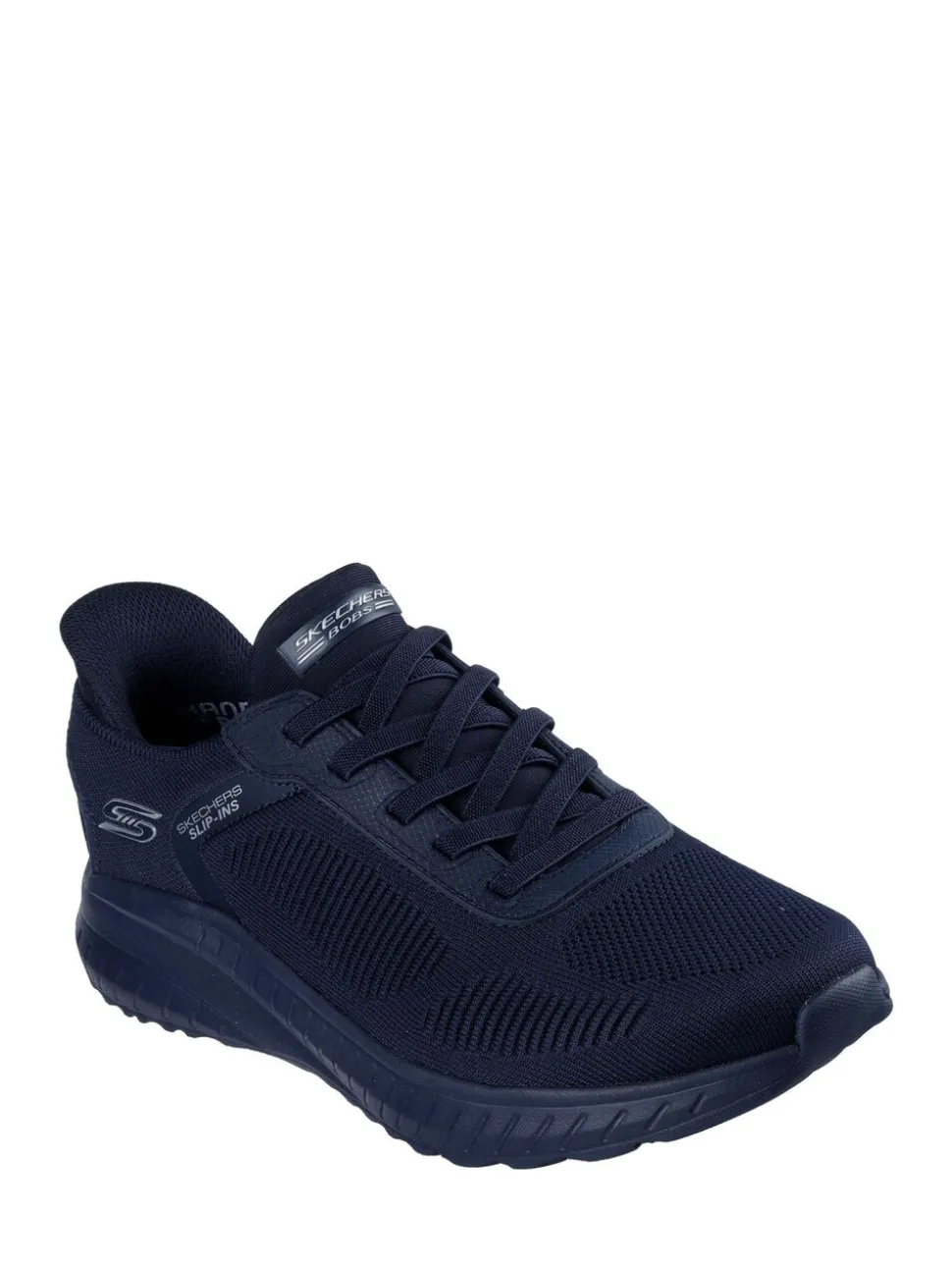 Skechers Blue Slip-ins Bobs Sport Squad Chaos Solid Step Trainers