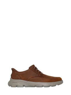 Skechers Brown Slip-In Arch Fit Garza Shoes