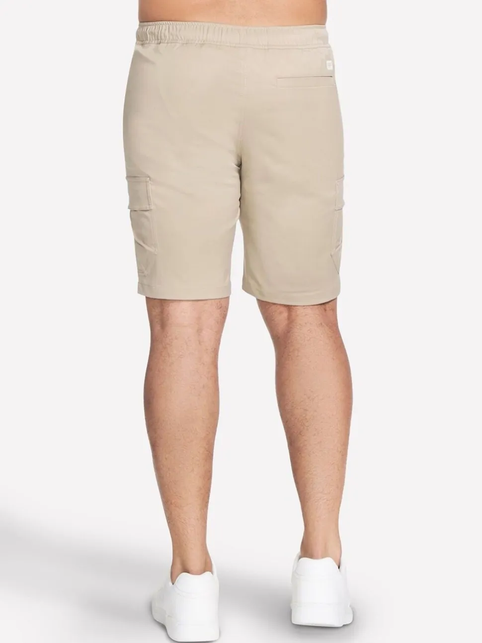 Skechers Cream Downtown Cargo 9 Inch Shorts