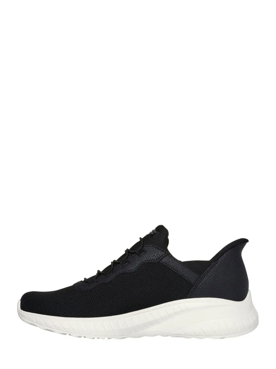 Skechers Dark Black Bobs Squad Chaos Daily Hype Slip In Trainers