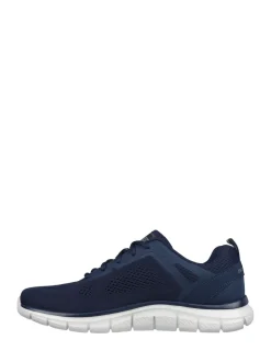 Skechers Navy Track Broaders Trainers