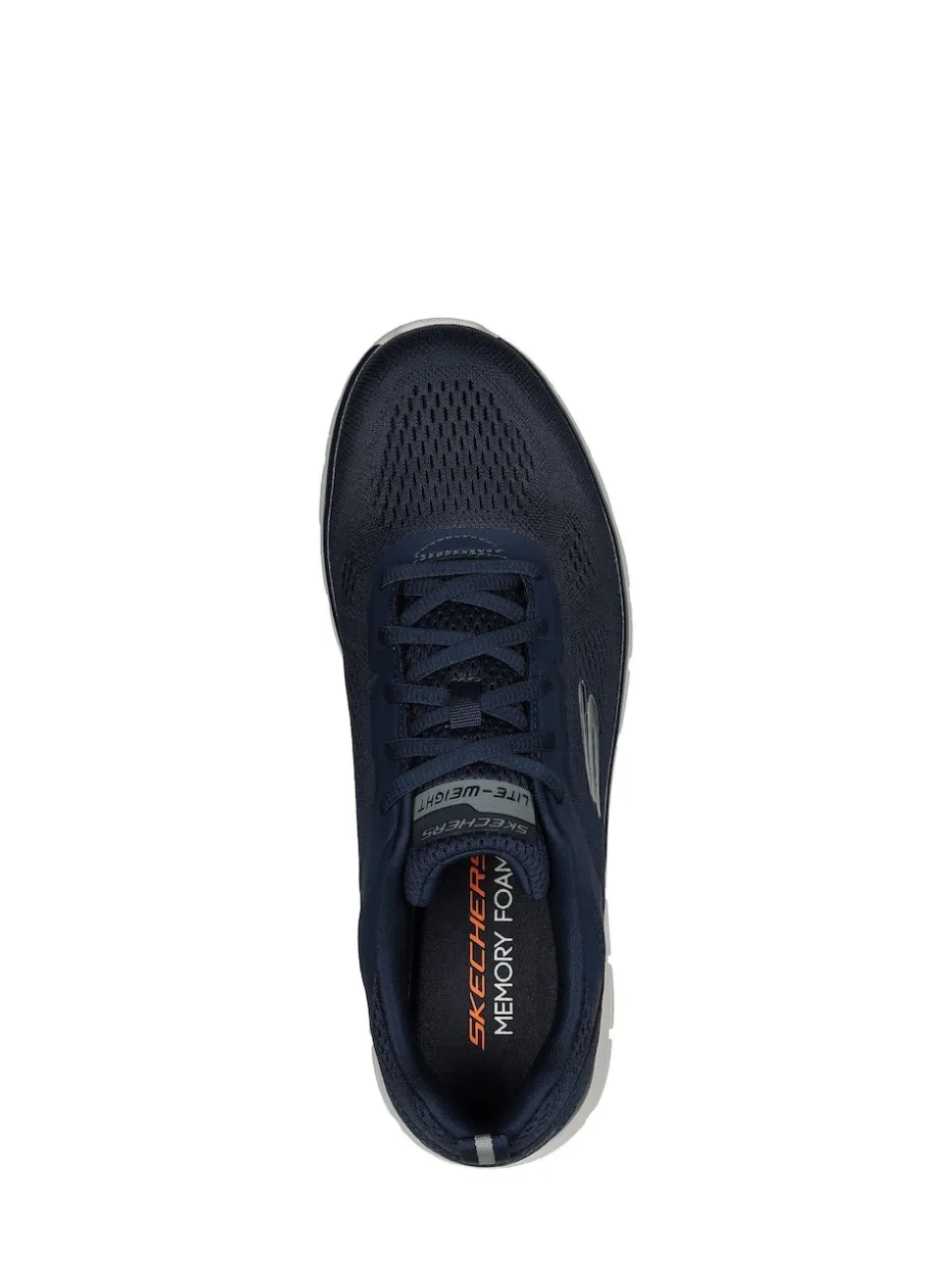 Skechers Navy Track Broaders Trainers