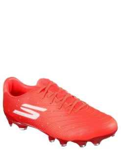 Skechers Red Adult Mens Soft Ground Football Boots