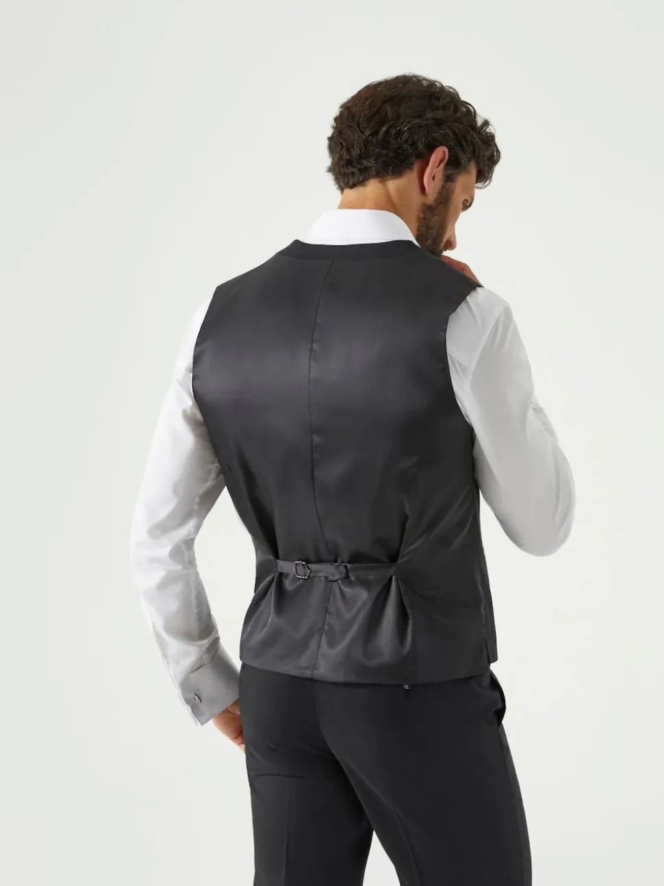 Skopes Black Farnham Single Breasted Suit Waistcoat