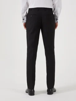Skopes Black Milan Tapered Fit Suit Trousers