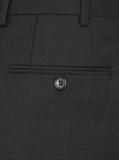 Skopes Black Milan Tapered Fit Suit Trousers