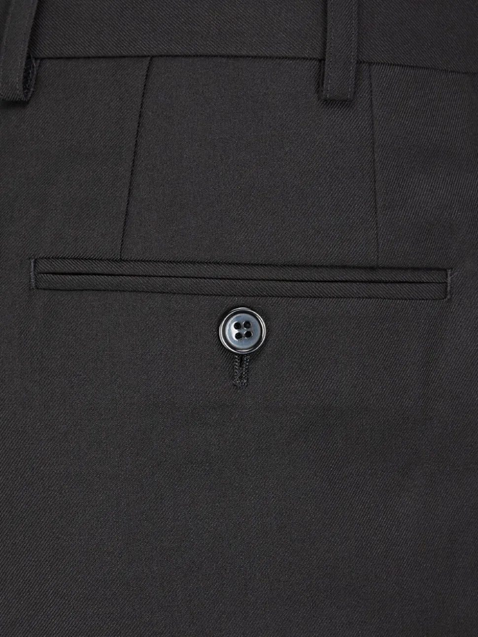 Skopes Black Milan Tapered Fit Suit Trousers