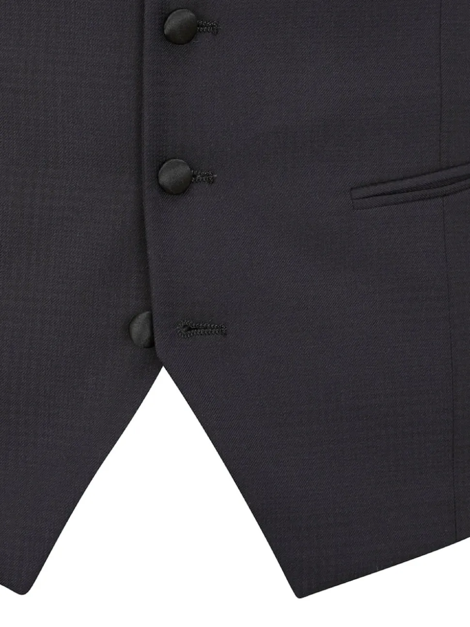 Skopes Black Newman Check Tailored Fit Suit Waistcoat