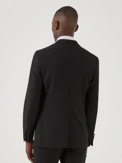 Skopes Black Slim Sinatra Fit Dinner Suit Jacket
