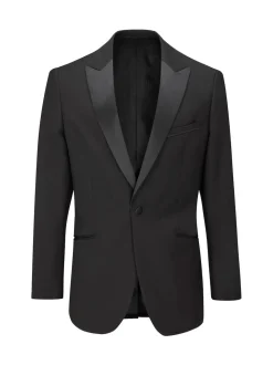 Skopes Black Slim Sinatra Fit Dinner Suit Jacket