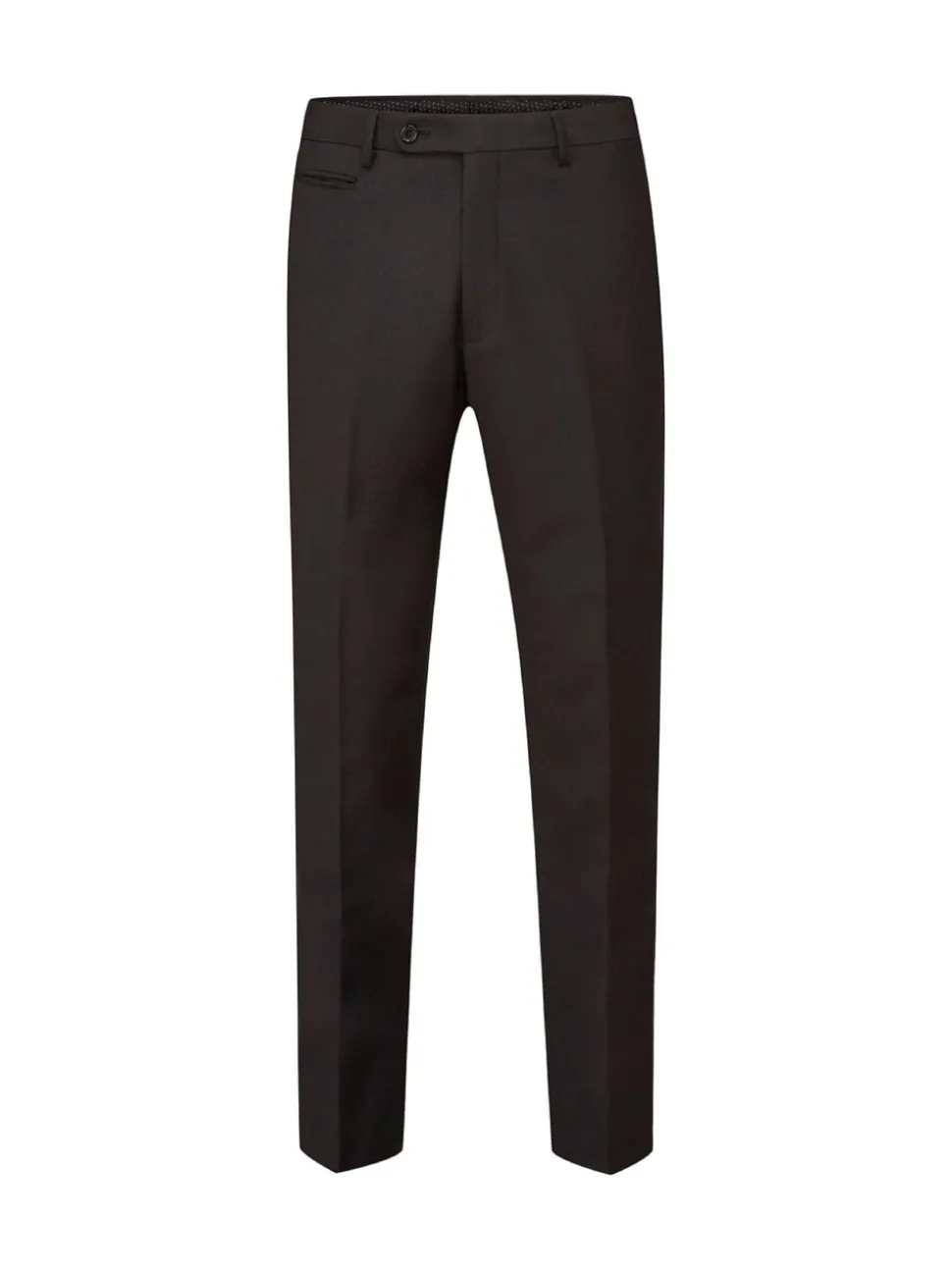 Skopes Black Tailored Fit Madrid Suit: Trousers