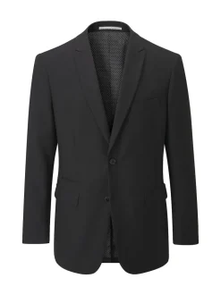 Skopes Black Tailored Fit Madrid Suit: Jacket