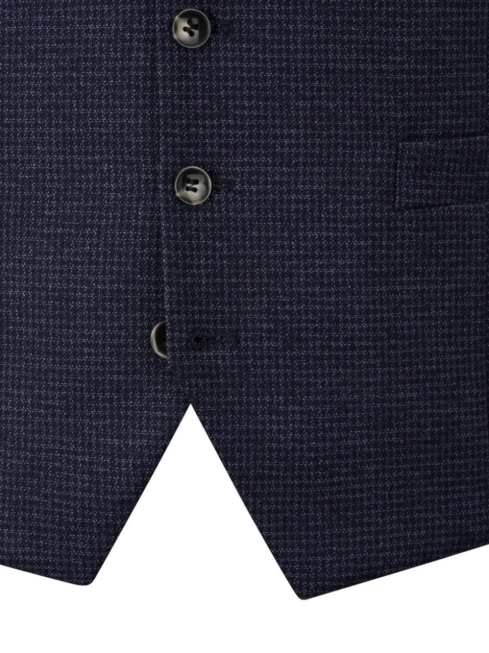 Skopes Blue Boyd Puppytooth Suit Waistcoat