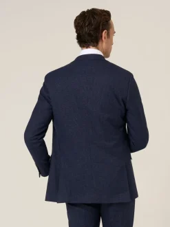 Skopes Blue Boyd Puppytooth Tailored Fit Suit Jacket