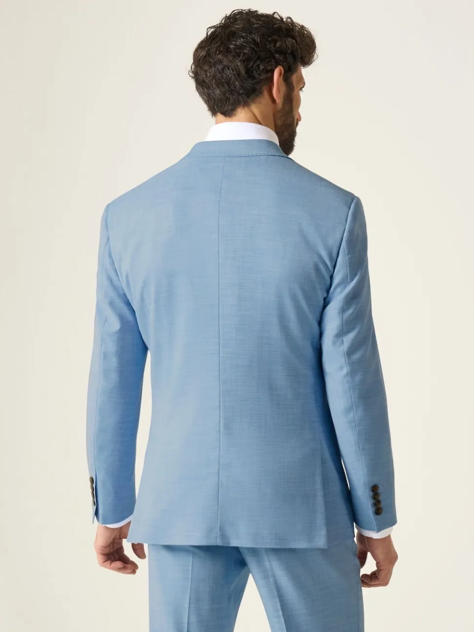 Skopes Blue Tailored Fit Lucien Suit Jacket