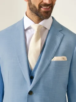 Skopes Blue Tailored Fit Lucien Suit Jacket