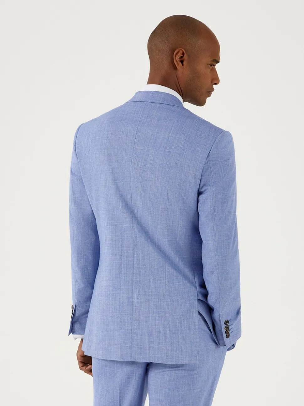 Skopes Blue Tailored Fit Tailored Fit Redding Suit: Jacket