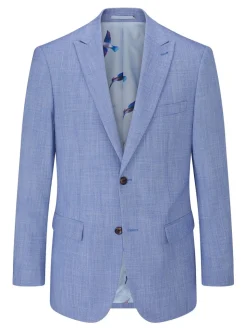 Skopes Blue Tailored Fit Tailored Fit Redding Suit: Jacket
