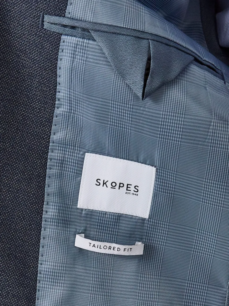 Skopes Blue Tailored Harcourt Suit Jacket