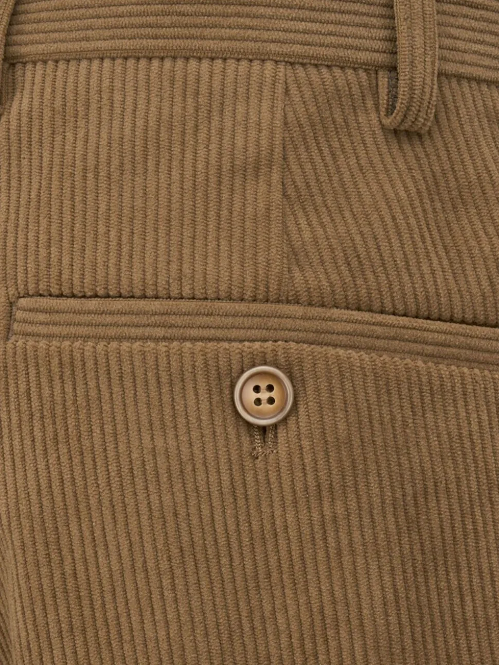 Skopes Brown Dorsey Suit Tailored Fit Corduroy Trousers