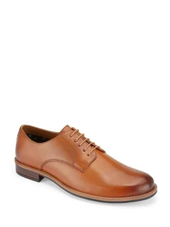 Skopes Brown Plain Derby Shoes