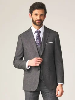 Skopes Dark Grey Tailored Harcourt Suit Jacket