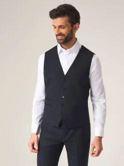 Skopes Dark Navy Blue Madrid Regular Fit Suit Waistcoat