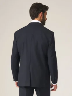 Skopes Dark Navy Blue Tailored Fit Madrid Suit: Jacket