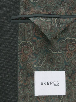 Skopes Green Slim Harcourt Suit Jacket