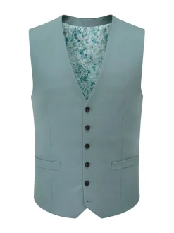 Skopes Green Tailored Fit Beckett Suit Waistcoat