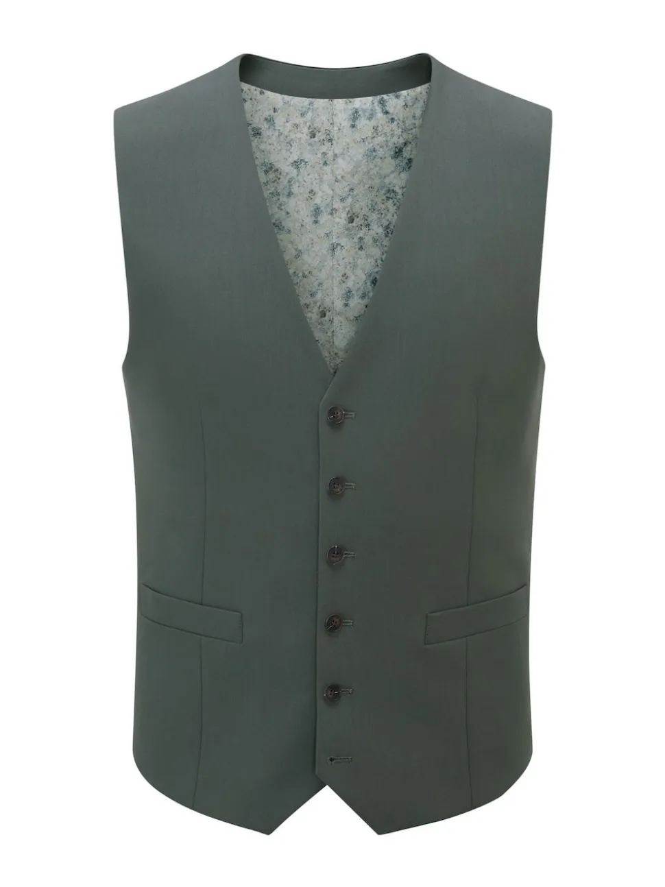 Skopes Green Tailored Fit Beckett Suit Waistcoat