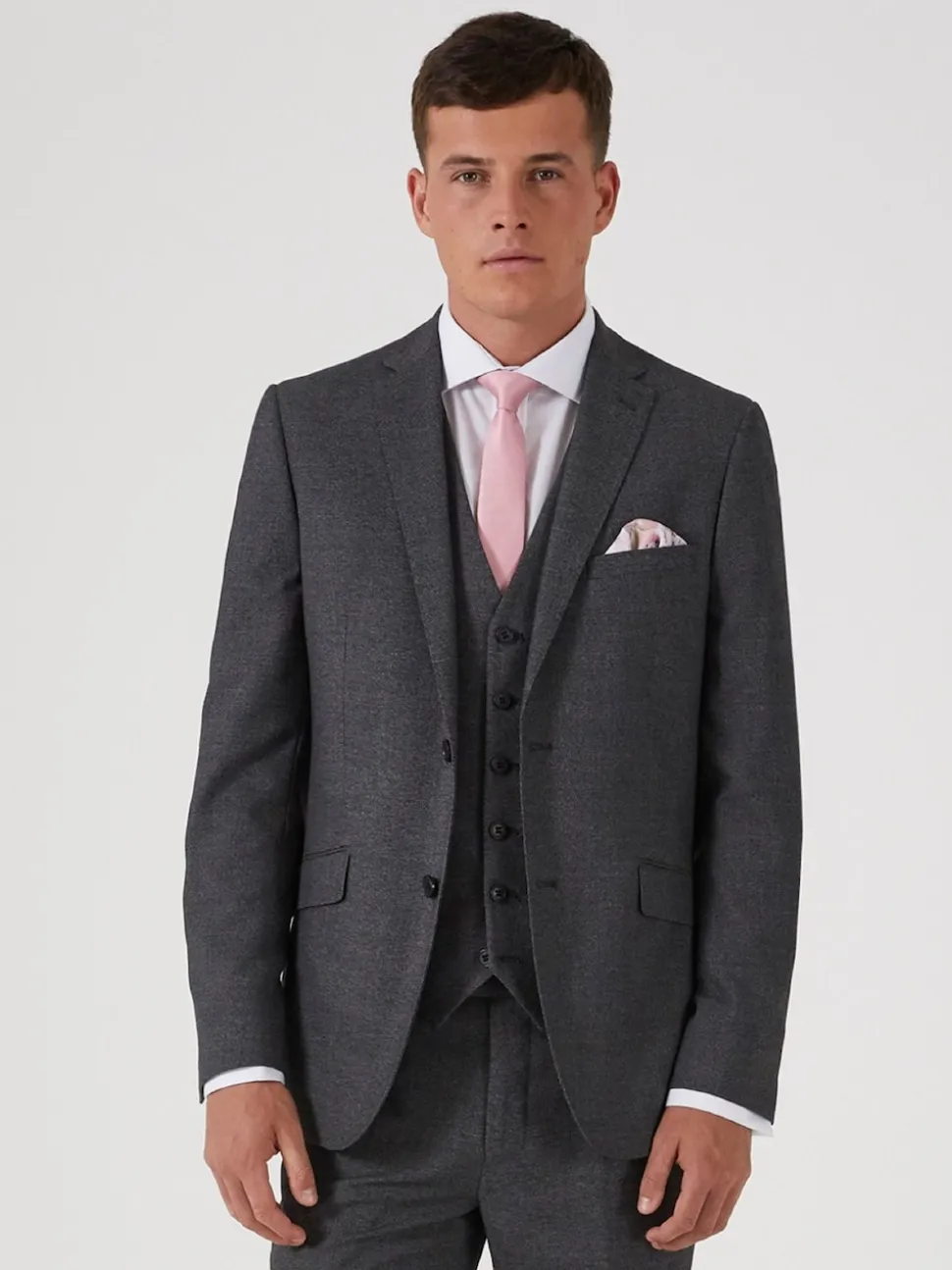Skopes Grey Harcourt Slim Fit Suit Jacket