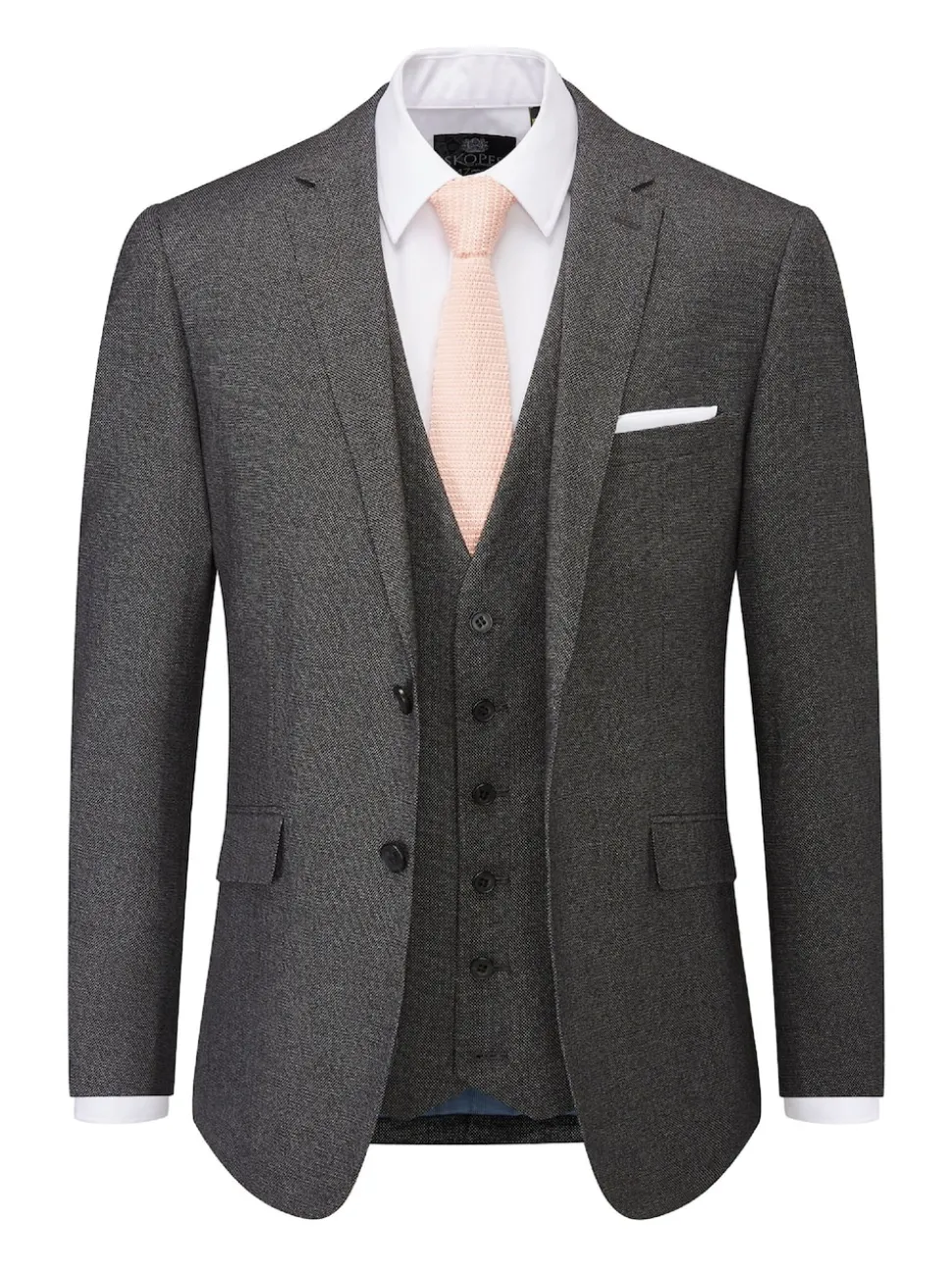 Skopes Grey Harcourt Slim Fit Suit Jacket