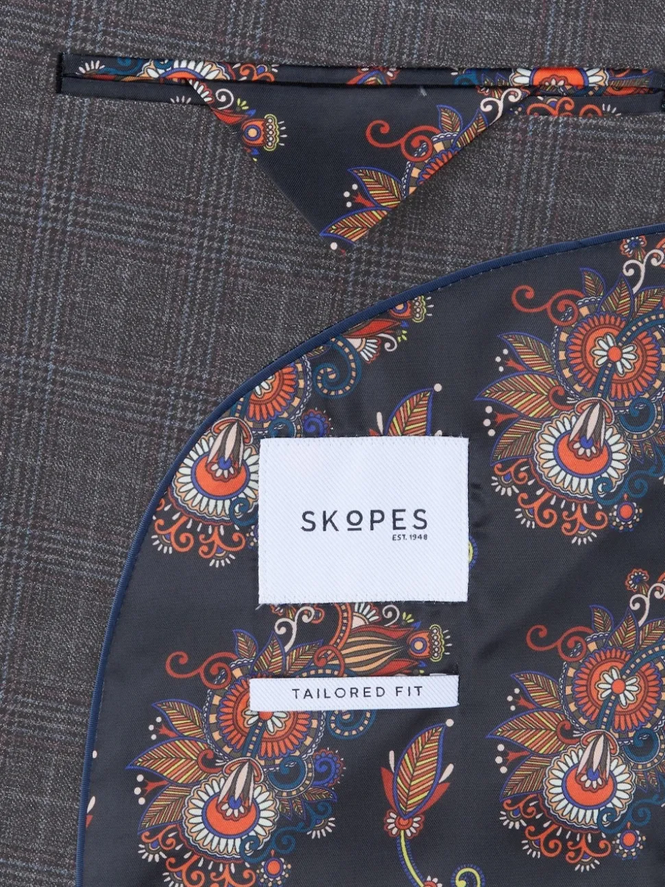 Skopes Grey Jacob Suit Tailored Jacket