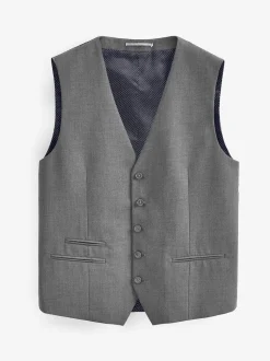 Skopes Grey Madrid Regular Fit Suit Waistcoat