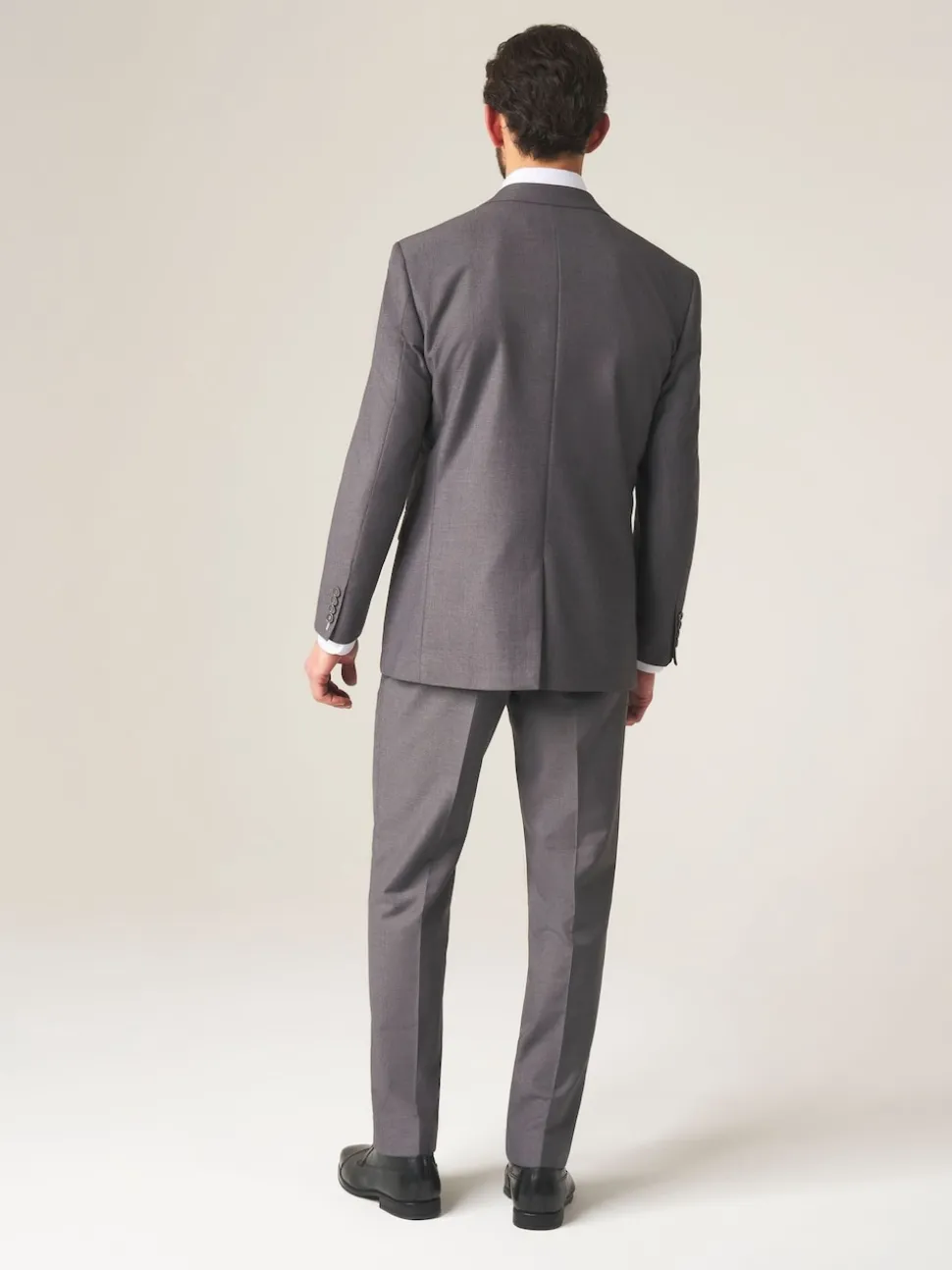 Skopes Grey Tailored Fit Madrid Suit: Jacket