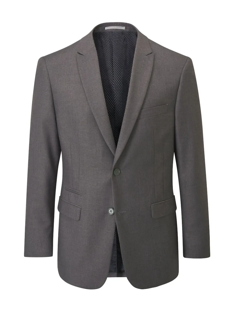 Skopes Grey Tailored Fit Madrid Suit: Jacket