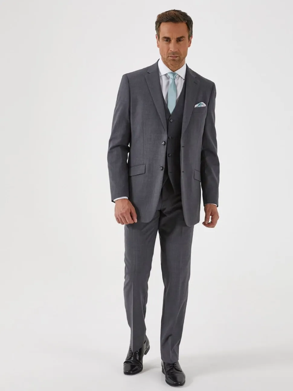 Skopes Grey Wool Rich Darwin Suit Jacket