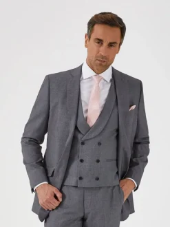 Skopes Light Grey Slim Harcourt Suit Jacket