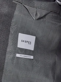 Skopes Light Grey Slim Harcourt Suit Jacket