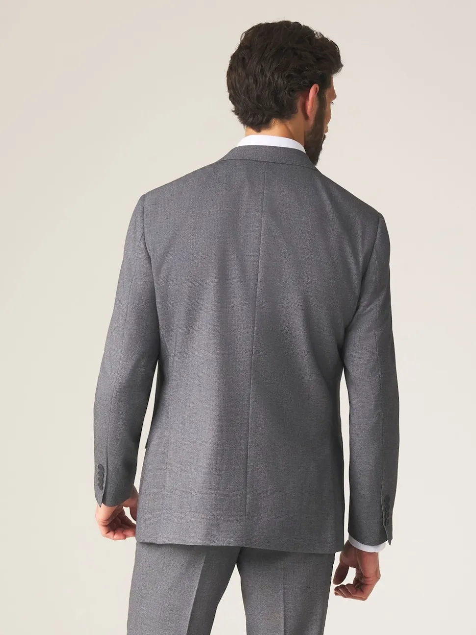 Skopes Light Grey Tailored Harcourt Suit Jacket