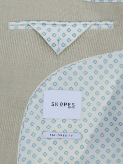 Skopes Natural Slim Tailored Fit Redding Suit: Jacket