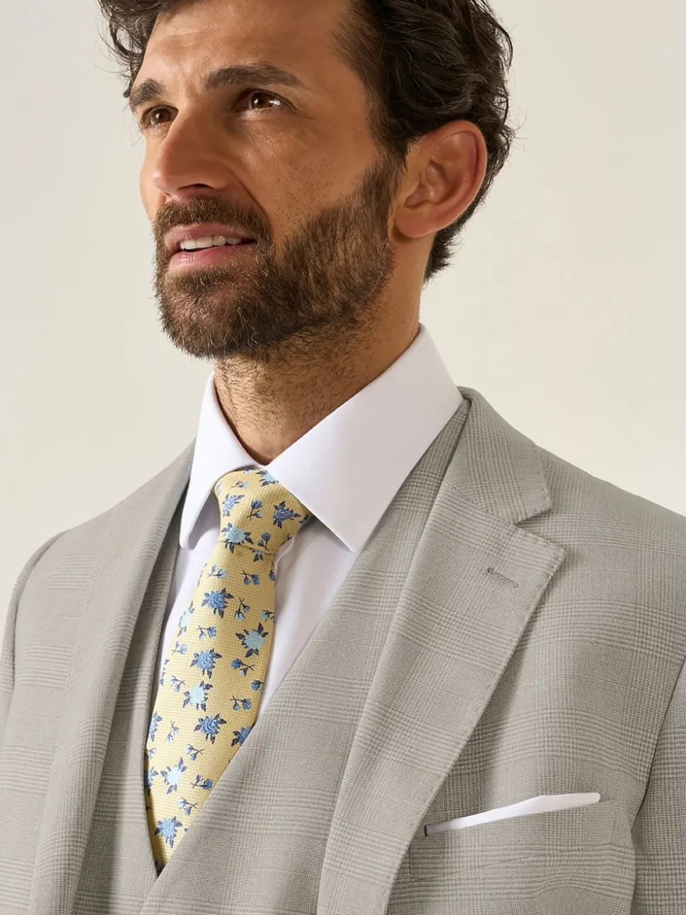 Skopes Natural Tailored Fit Check Charlie Suit Jacket