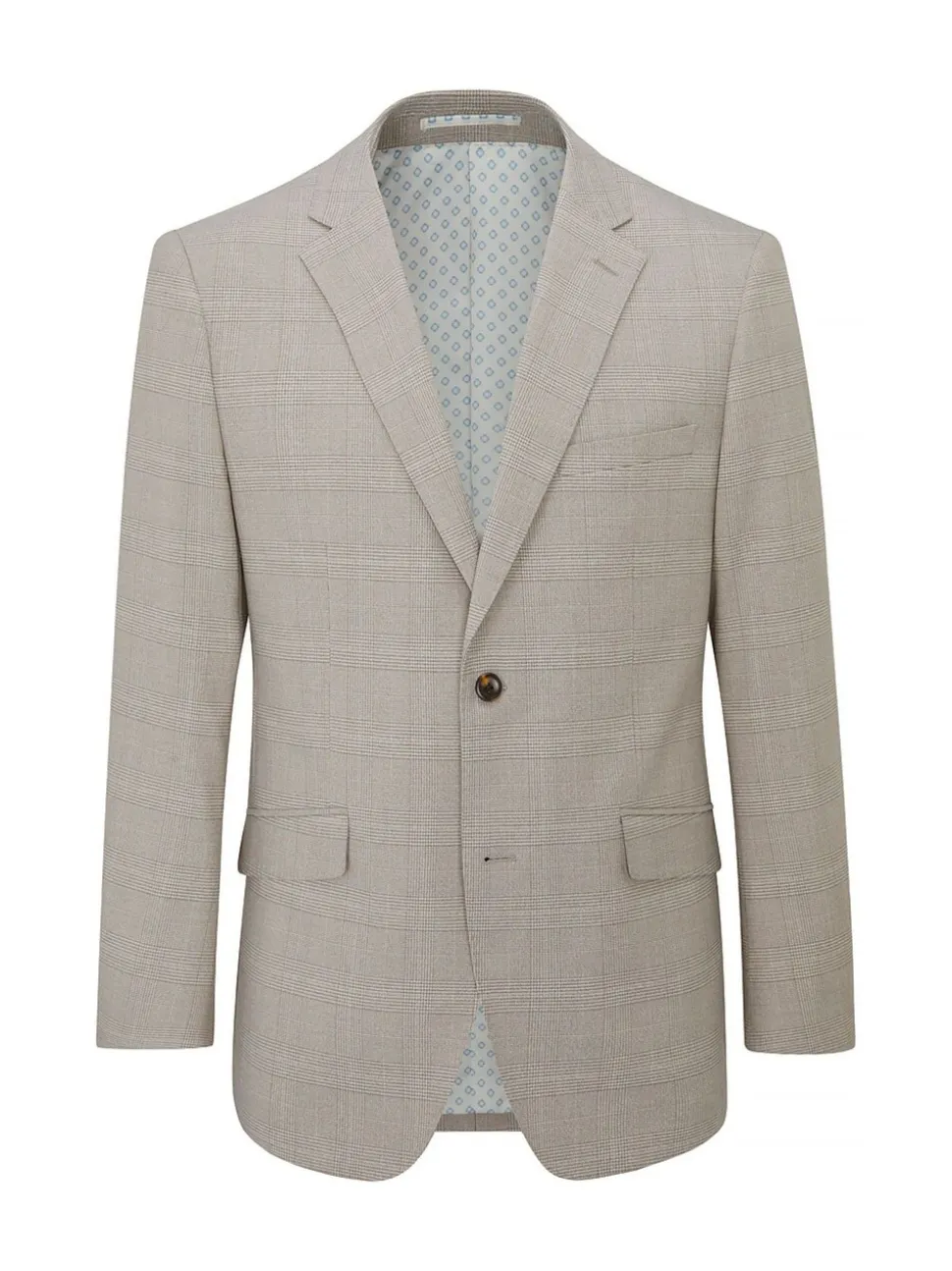 Skopes Natural Tailored Fit Check Charlie Suit Jacket